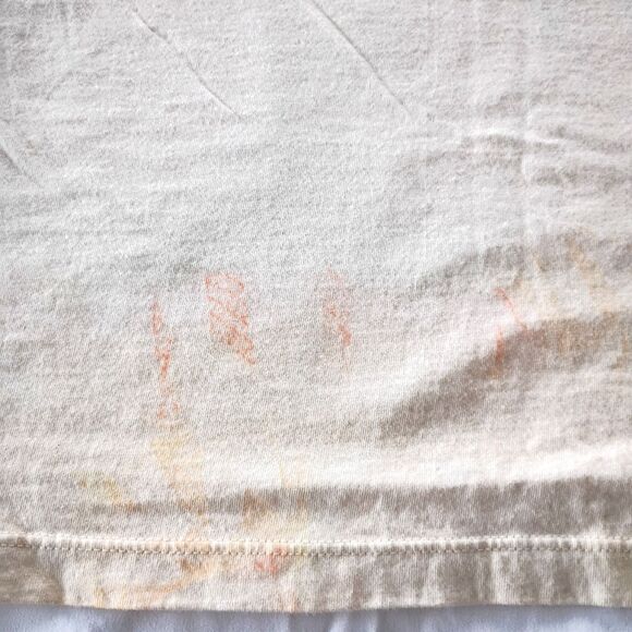 Wilco Watercolor Heart T Shirt XL *Fits Like a Small* Organic Cotton Thrashed - Picture 4 of 12